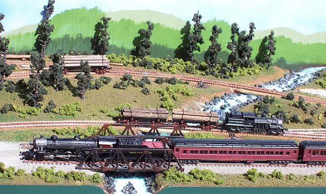 N- Scale Logging